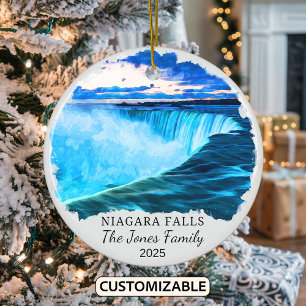 Décoration En Céramique Cadeau personnalisé Niagara Falls, New York