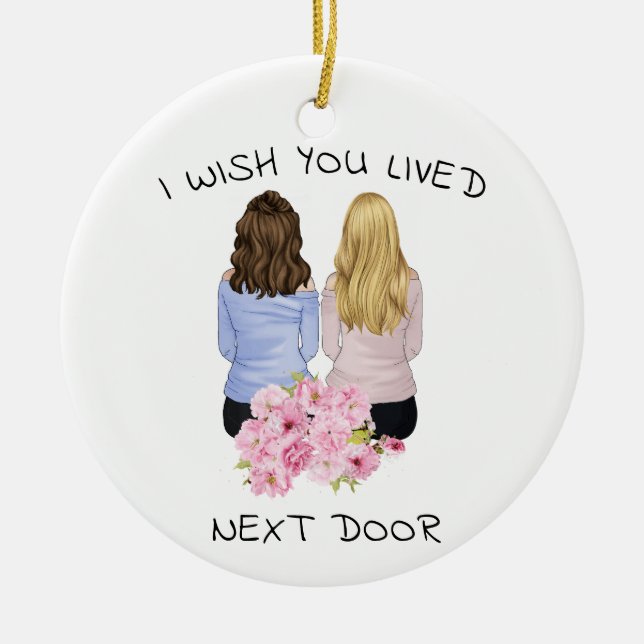 Décoration En Céramique Cadeau personnel - Je Souhaite Que Vous Aviez Vécu (Devant)