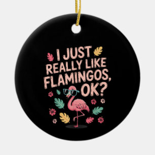 Décoration En Céramique Cadeau pour hommes et femmes amateur de flamants r