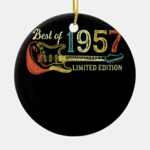 Décoration En Céramique Cadeaux de 65e anniversaire pour hommes femmes Gui