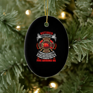 Décoration En Céramique Cadeaux De Retraite Des Pompiers Pour Hommes 2021