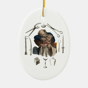 Décoration En Céramique Cadeaux dentaires vintages