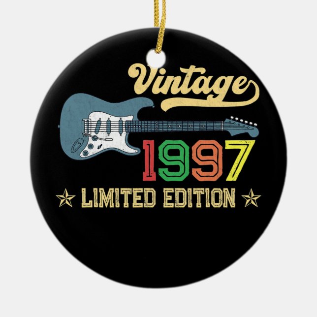 Décoration En Céramique Cadeaux du 25e anniversaire pour hommes femmes Gui (Devant)