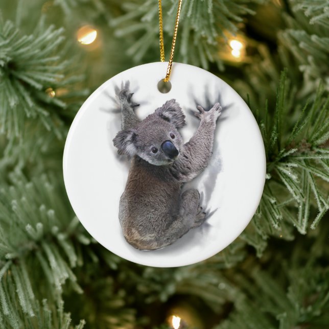 Décoration En Céramique Cadeaux Graphiques D'Ours Koala Pour Les Amateurs  (Arbre)