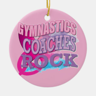 Décoration En Céramique Cadeaux gymnastiques d'entraîneurs