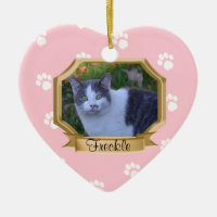 Cadre photo pour animaux de compagnie Empreintes d