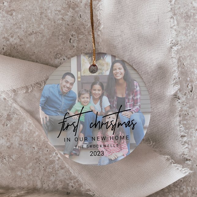 Décoration En Céramique Calligraphie Whimsical Photo Nouveau Accueil Noël (Créateur téléchargé)