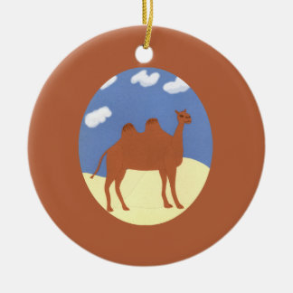 Décoration En Céramique Camel Whimsical sur les dunes du désert
