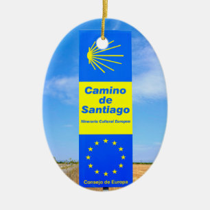 Décoration En Céramique Camino de Santiago