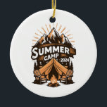 Décoration En Céramique Camping d'été 2024 Vacances de camping d'été Corre<br><div class="desc">Groupe de correspondance de vacances de camping d'été Camp d'été 2024</div>