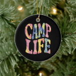 Décoration En Céramique Camping Summer Girls Camp Life Cravate-Die Retro<br><div class="desc">Camping Summer Girls Camp Life Cravate-Die Retro</div>