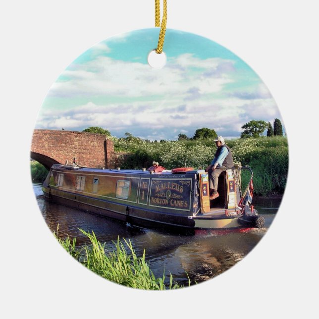 DÉCORATION EN CÉRAMIQUE CANAUX (Devant)