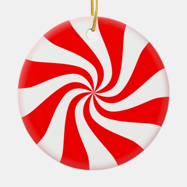 Décoration En Céramique Candy Swirl (Devant)