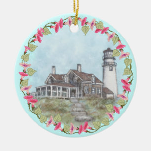 Décoration En Céramique Cap Cod Lighthouse