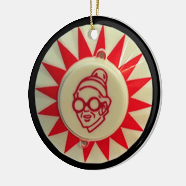 Décoration En Céramique Capitaine Fantastic Pinball Bumper Ornament (Gauche)