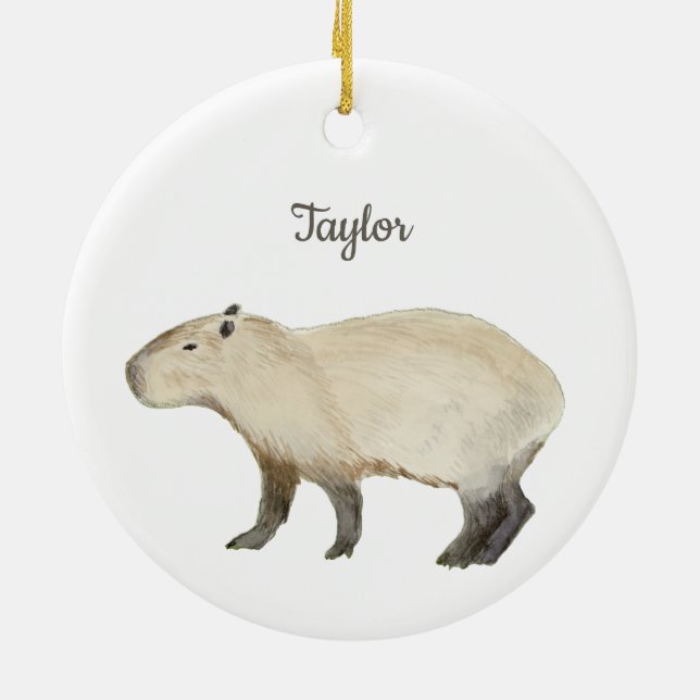 Décoration En Céramique Capybara (Dos)