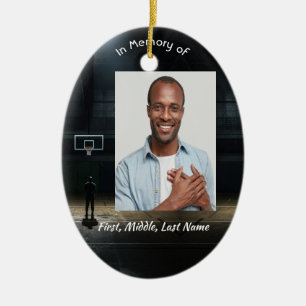 Décoration En Céramique Carte de poche commémorative de jeu de basketball