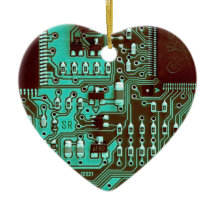 Carte turquoise à circuit imprimé bleu PCB Geek pe