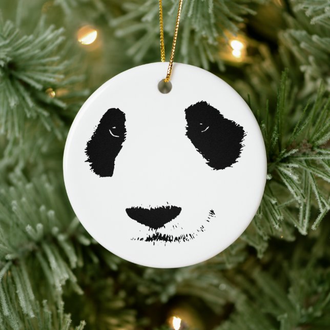 Décoration En Céramique Cartoon Panda Géant Cute Adulte Design Graphique (Arbre)
