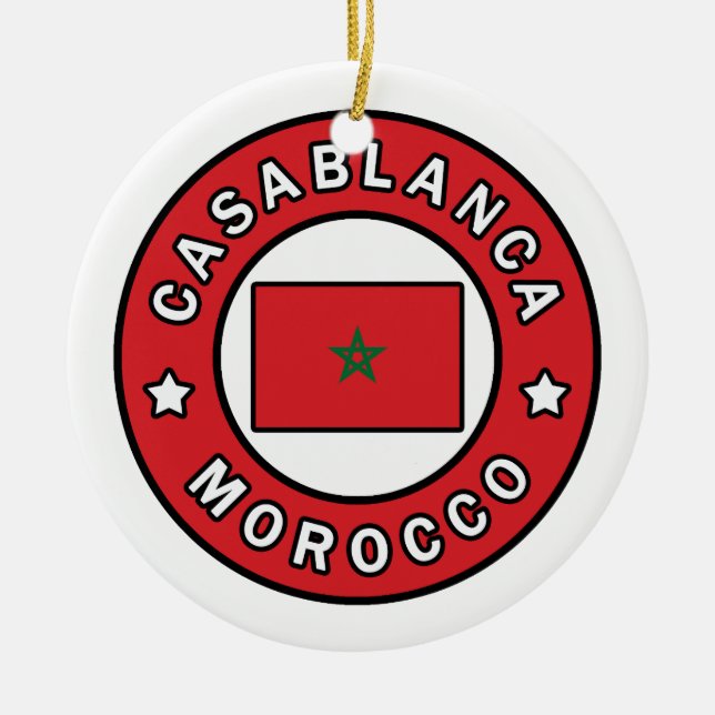Décoration En Céramique Casablanca Maroc (Devant)
