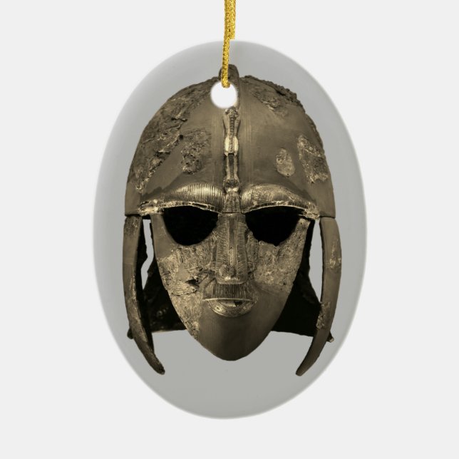 Décoration En Céramique Casque Sutton Hoo (Devant)
