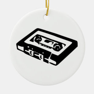 Décoration En Céramique Cassette audio