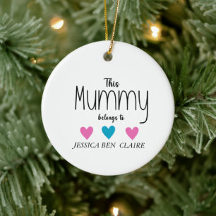 Décoration En Céramique Ce cadeau de maman appartient à la fête des mères 
