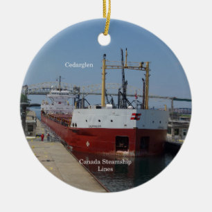 Décoration En Céramique Cedarglen ornament