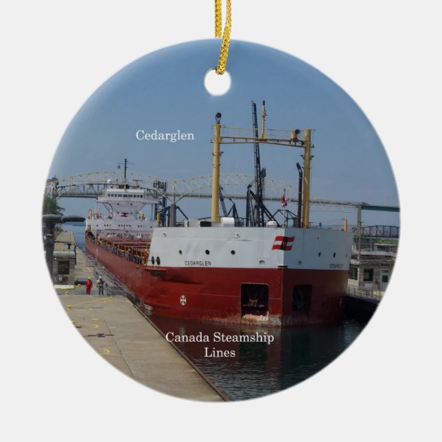 Décoration En Céramique Cedarglen ornament (Devant)