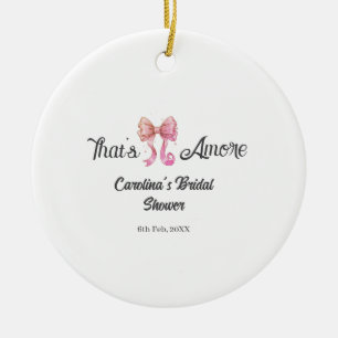Décoration En Céramique c'est l'amour enterrement de vie de jeune fille ro