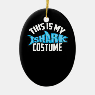 Décoration En Céramique C'Est Mon Costume De Requin Sea Creatme