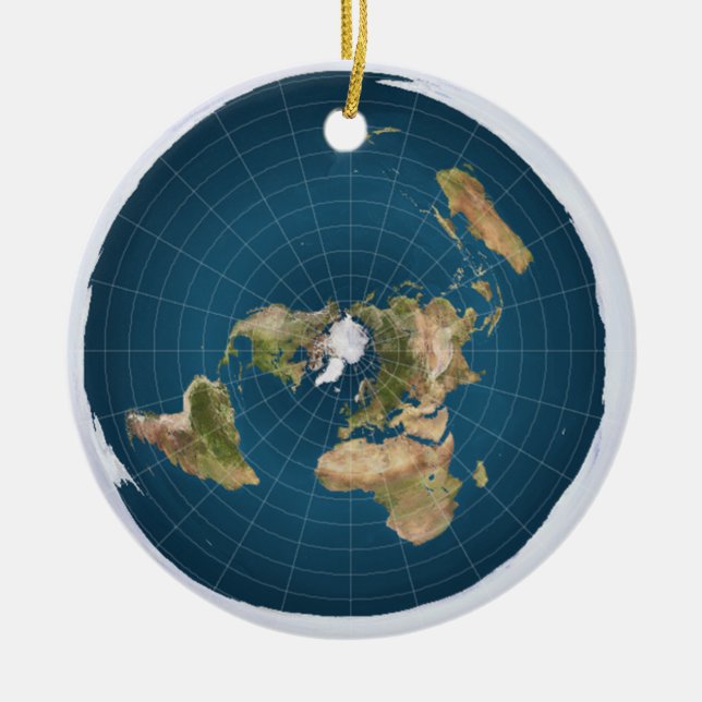 Décoration En Céramique C'est Plat.  Non, Vraiment. (Devant)