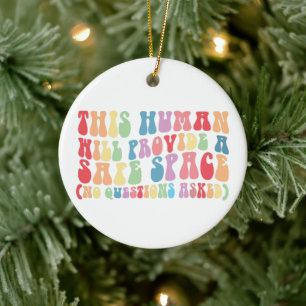 Décoration En Céramique Cet humain fournira un espace sûr Gay LGBTQ