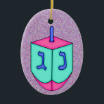 Décoration En Céramique Chanukah Dreidel<br><div class="desc">Amusez-vous bien avec ceux-ci ! Pensez aux thèmes ! Jouez avec des couleurs arrière - plans, ajoutez ou supprimez du texte, et (moyennant un supplément) customisez le dos avec des images, la couleur, votre logo / infos commerciales, etc. ! Ils sont également parfaits pour les cadeaux ou à utiliser comme...</div>