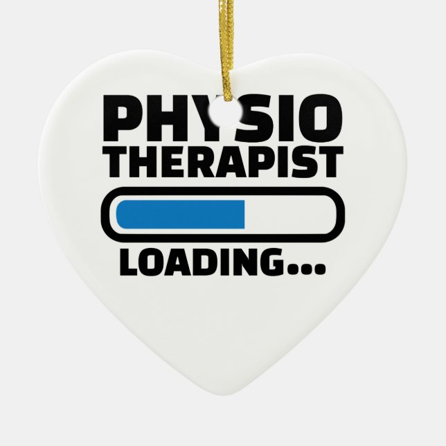 Décoration En Céramique Chargement de physiothérapeute (Devant)