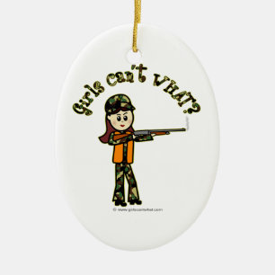 Décoration En Céramique Chasse aux petites filles