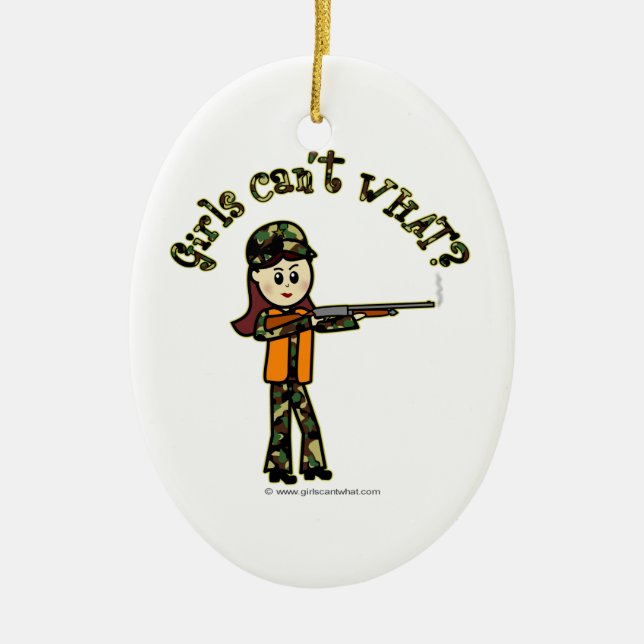 Décoration En Céramique Chasse aux petites filles (Devant)