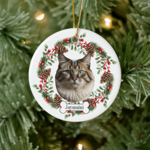 Décoration En Céramique chat à poupée