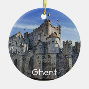 Décoration En Céramique Château des Comtes de Gand