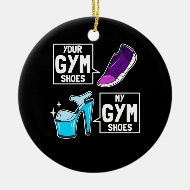 Décoration En Céramique Chaussures de gym Ballet Dancer (Devant)