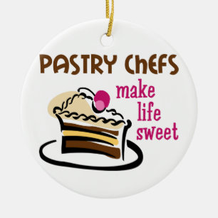 Décoration En Céramique Chefs de pâtisserie