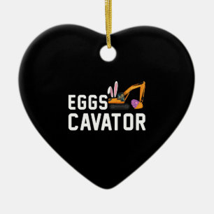 Décoration En Céramique Chemise de chasse aux œufs de Pâques pour enfants 