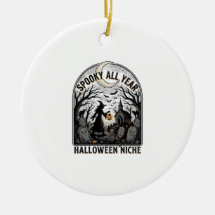 Décoration En Céramique Chemise Halloween tous les jours Design Spooky tou