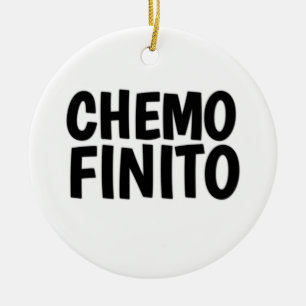 Décoration En Céramique Chemo finito, fin de la chimio