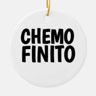 Décoration En Céramique Chemo finito, fin de la chimio