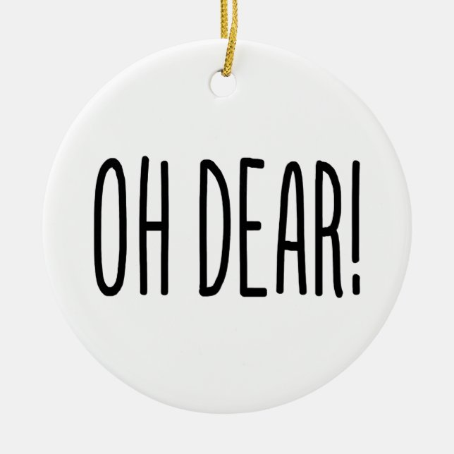 DÉCORATION EN CÉRAMIQUE CHER ! (Devant)