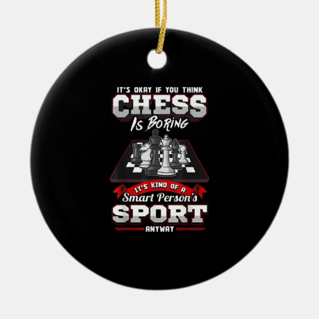 Décoration En Céramique Chess Funny (Devant)