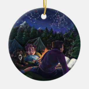 Décoration En Céramique Chevaliers d'été