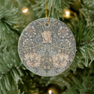 Décoration En Céramique Chèvrefeuille par William Morris, Art floral vinta