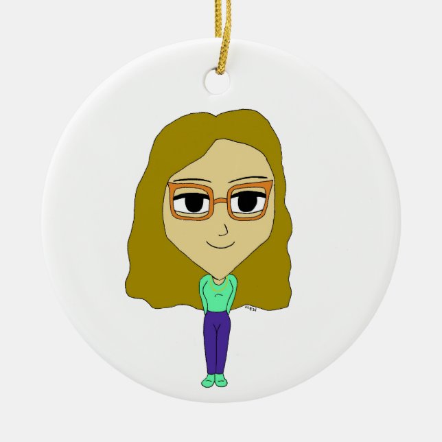 Décoration En Céramique chibi (Devant)